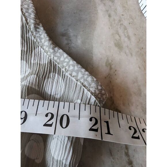 La Chine Classic by Galinda Wang Button-Up Blouse Women's 12 Sea Green V… - Picture 11 of 11